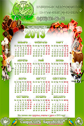 Календарь 2013 ЗАО РЕСПЕКТ